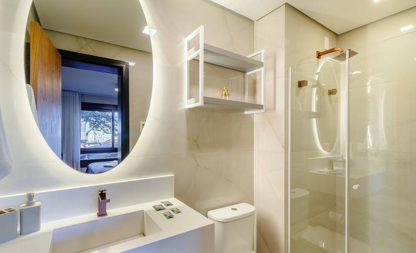 Bathroom 5, 2 BR Apartment Near Hard Rock Cafe Gramado Dms0106, Gramado