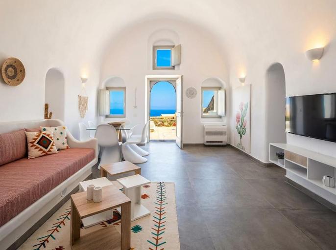 Bedroom 3, Mellow Luxury Cave, South Aegean