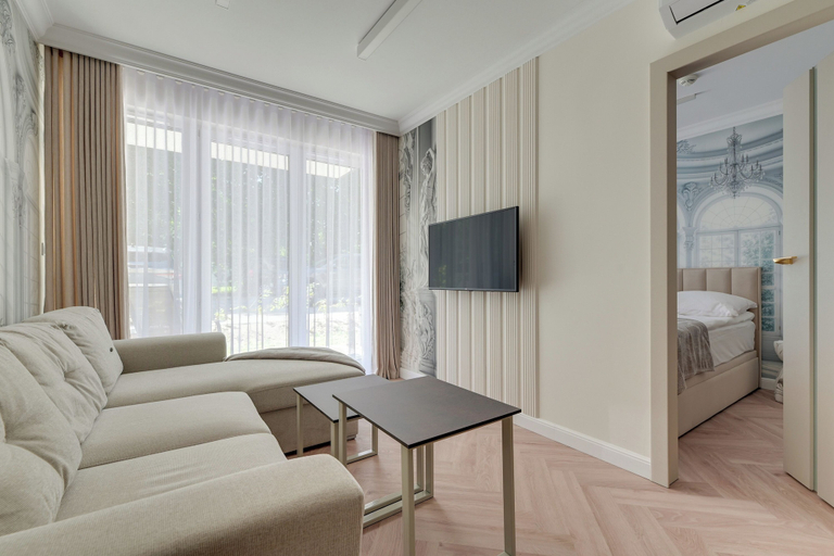 Living area 2, Mostek 2137 by Grand Apartments, Gdańsk City