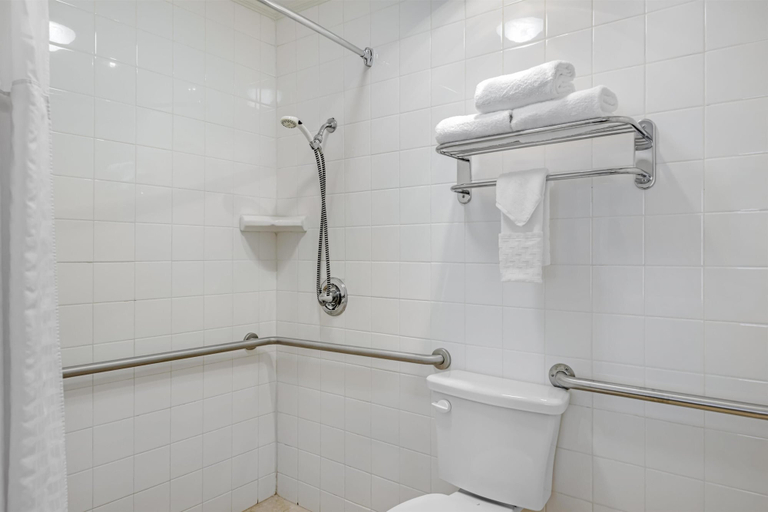 Bathroom 5, Best Western Swiss Clock Inn, Reeves