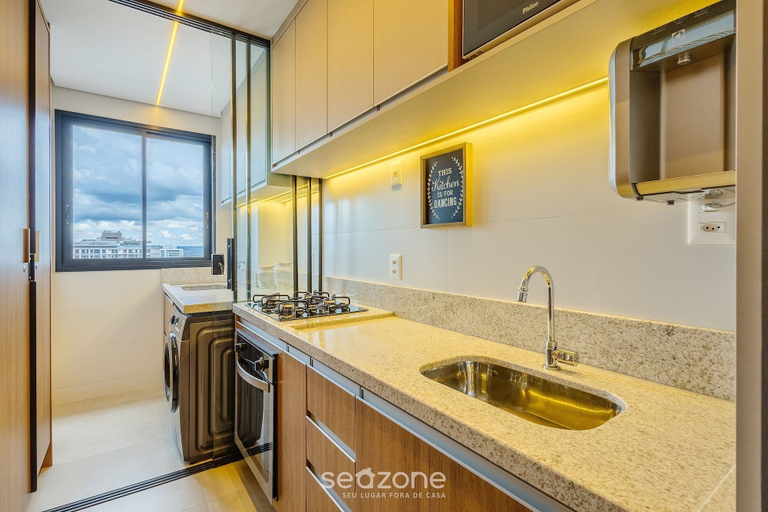 Private kitchen, Modern and Complete Stay in Brasilia - Epk0903, Brasília