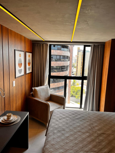 Bedroom 3, Flat manaira, João Pessoa