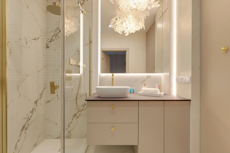 Bathroom 3, Mostek 2137 by Grand Apartments, Gdańsk City
