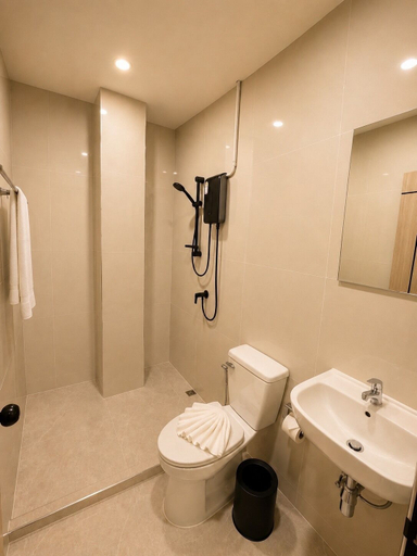Bathroom, Chochana Hometel Phuket Old Town, Pulau Phuket