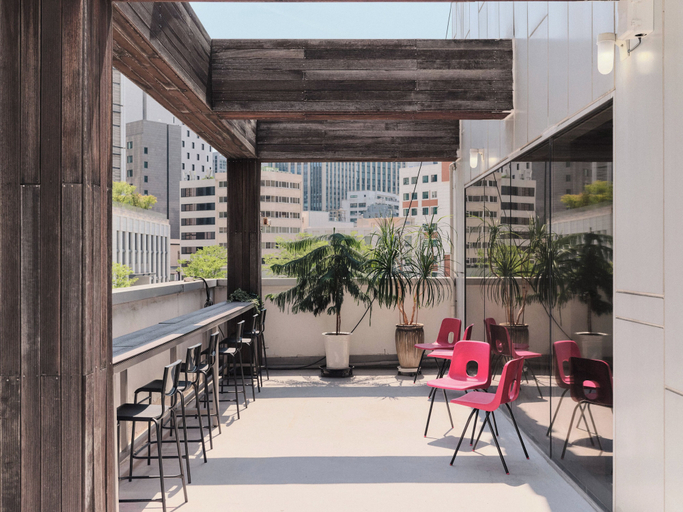 Terrace/patio, ABC Hostel Seoul, Jung
