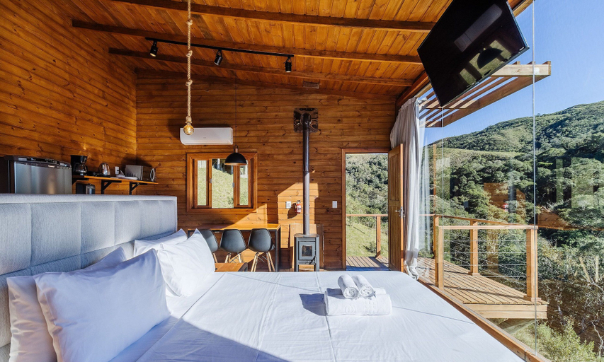 Others 3, Cabana aconchegante c/ jacuzzi e lareira – VST019, Anitápolis