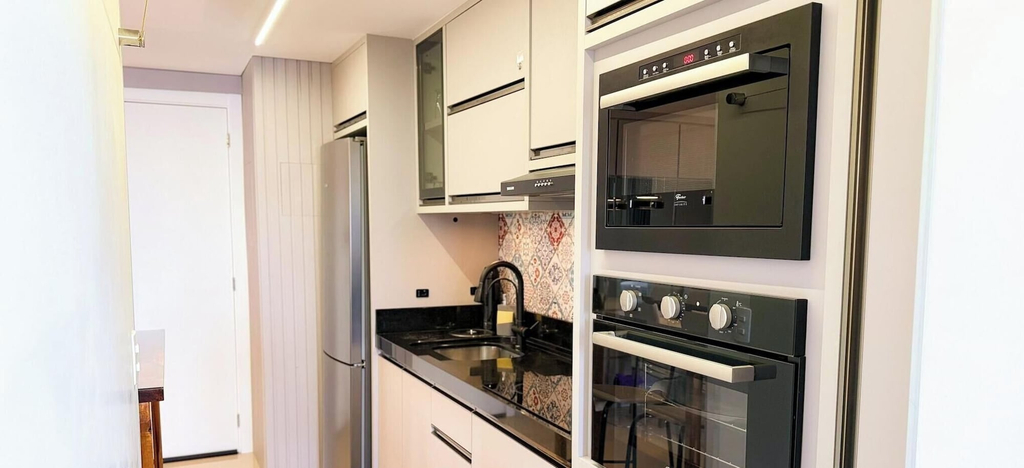 Private kitchen 2, ASA Coral Sea Gravata 2BR, Navegantes