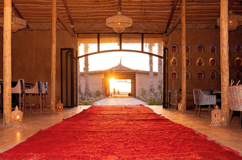 Banquet hall, Agafay Oryx Camp, Al Haouz