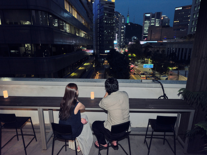 Property grounds, ABC Hostel Seoul, Jung