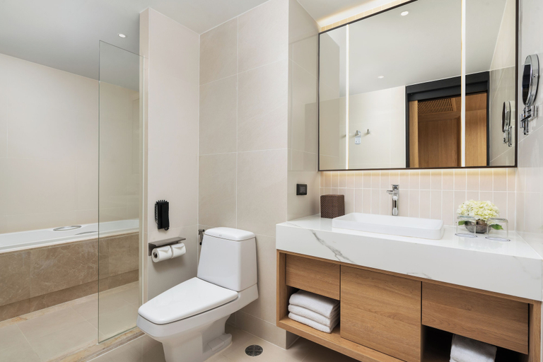 Bathroom 5, Sathorn Vista, Bangkok - Marriott Executive Apartments, Sathorn