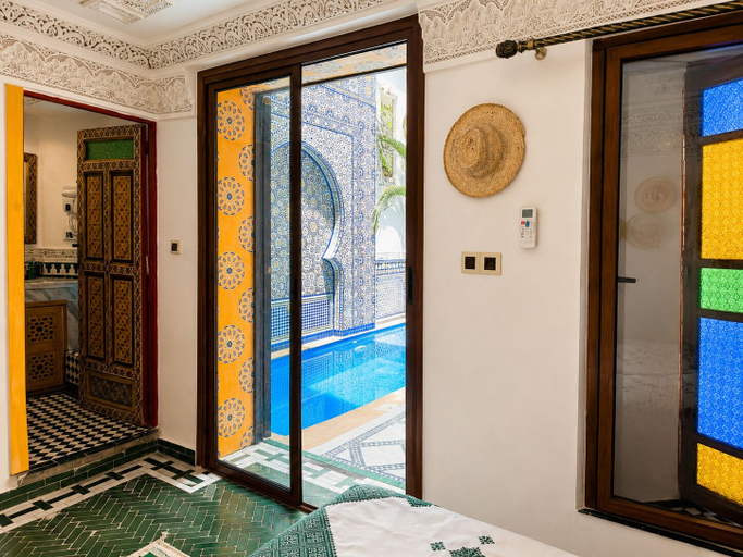 View from room 5, Riad Dar Elbellar, Fès