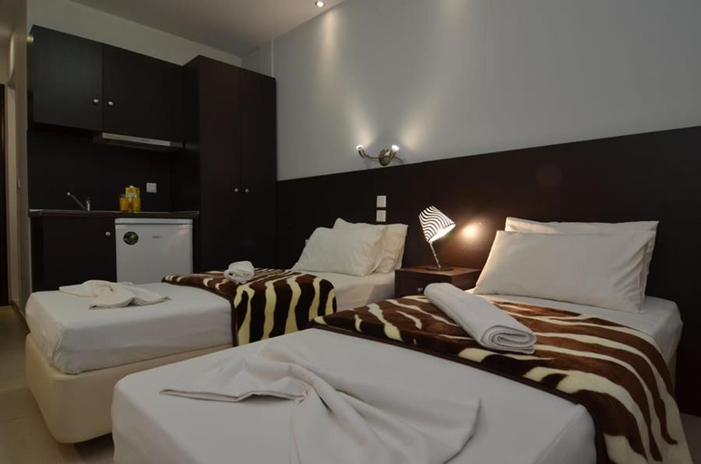 Bedroom 3, Hotel Anesis Paralia, Central Macedonia