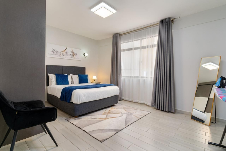 Bedroom 2, Diamond Homes View Palace Apartment, Dagoretti North