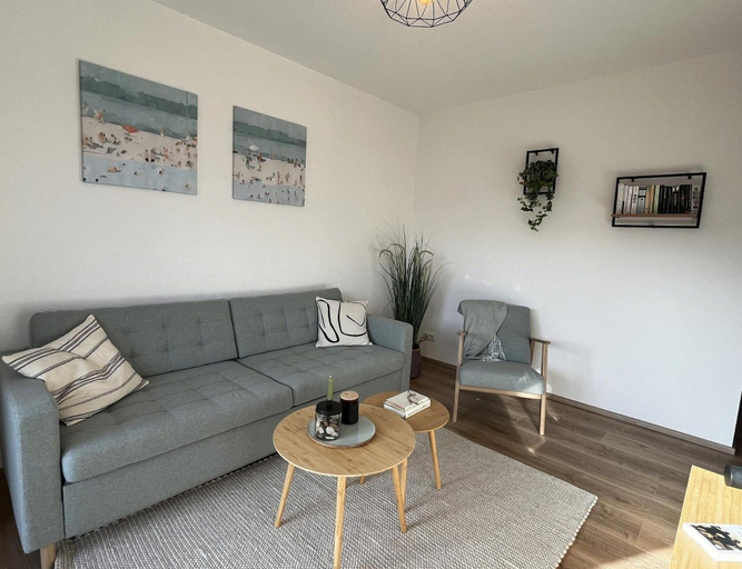 Living room 2, Ferienwohnung in Lemkenhafen auf Fehmarn, Ostholstein