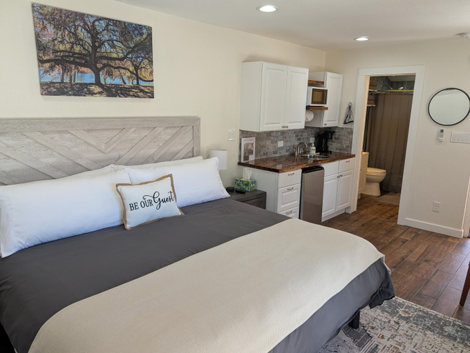 Bedroom 2, 39 Wishes - Guest Kitchenette on the Guadalupe River, Kerr