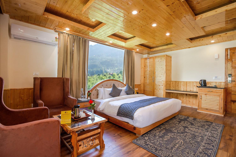 Bedroom 3, Tripli Hotels Namaste Manali, Kullu