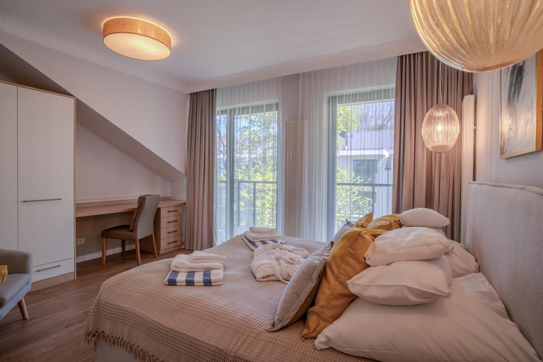 Bedroom 3, Ostseeresidenz Niechorze großes App mit Schwimmbad, Gryfice
