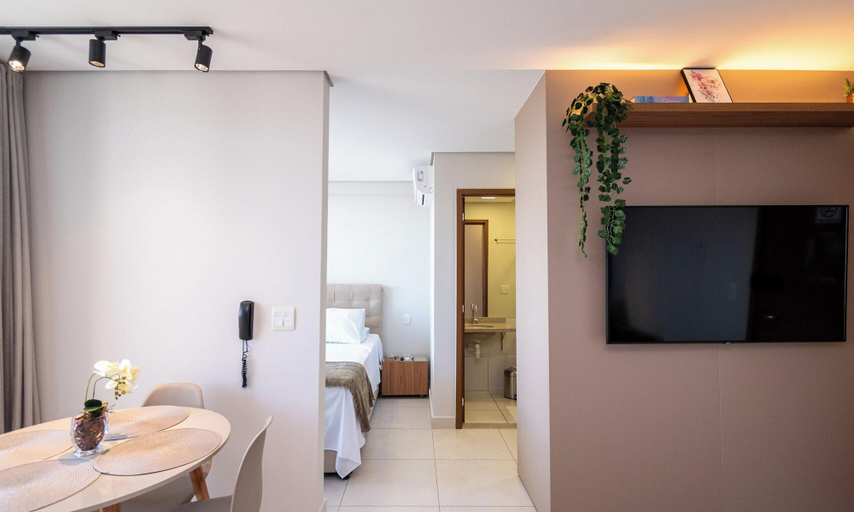 Room 2, Strategic Apt, Jardim Goias - Tho2707, Goiania