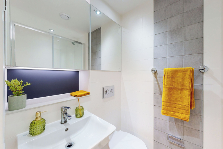 Bathroom, Chapter Westminster - Campus Accommodation, London