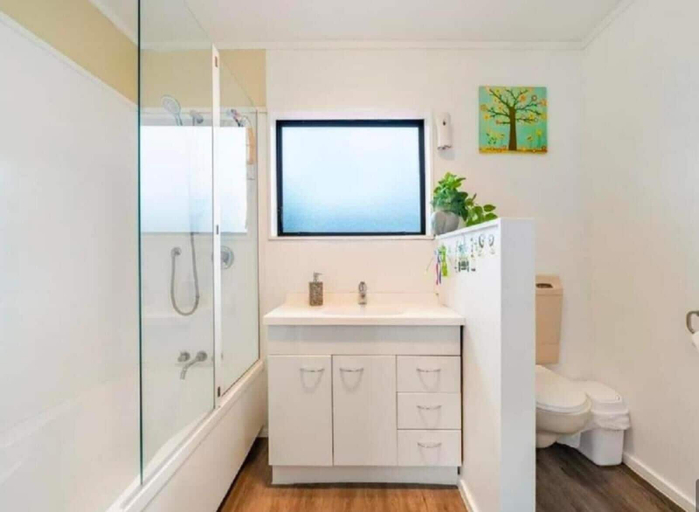 Bathroom, Stylish Trentham Retreat, Upper Hutt