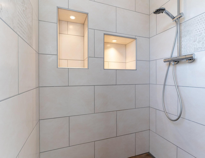 Bathroom 4, Doppelhaushalfte Directly From Hafen von Tonning, Nordfriesland