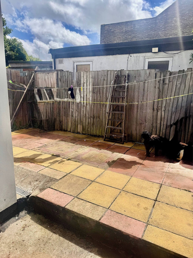 Terrace/patio, Cosy, One-bedroom Flat in Tottenham, London