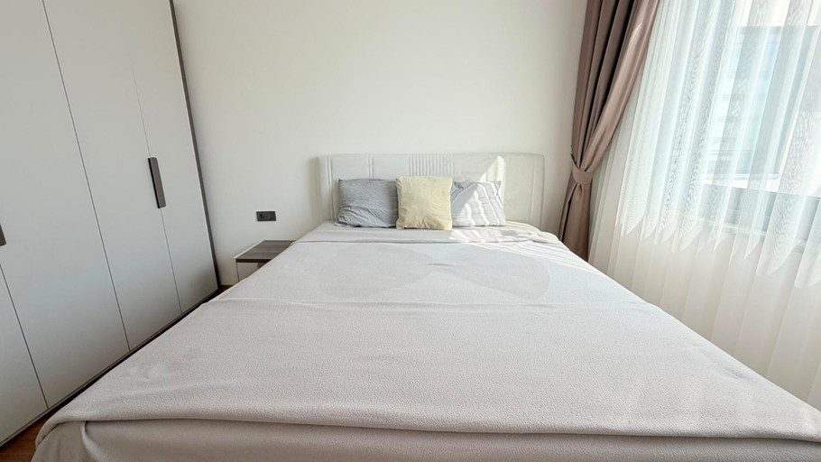 Bedroom 2, Sıfır Muhtesem Havuzlu Aileye Ozel 1e1 Rezidans, Alanya