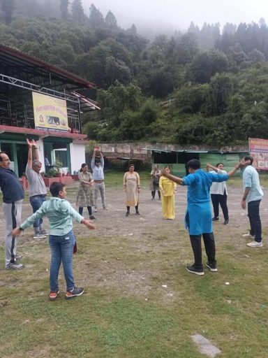Front of property, Hotel Shyama palace, Uttarkashi