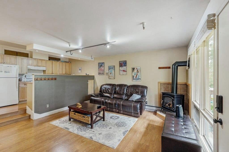 Interior 4, Wood-floor Condo w/ Direct Lift Access, Anchorage