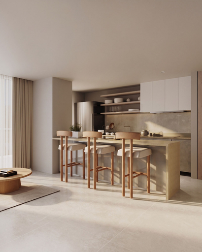 Private kitchen 4, Praia Suites by Avia Suites, Santa Marta (Dist. Esp.)