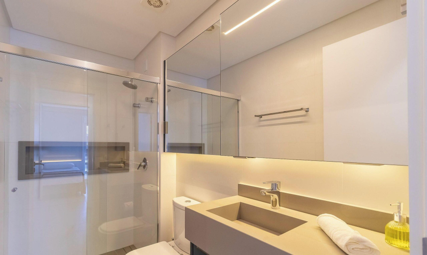Bathroom, Apartment Vista Lago in Jurere Vlo0514, Florianopolis