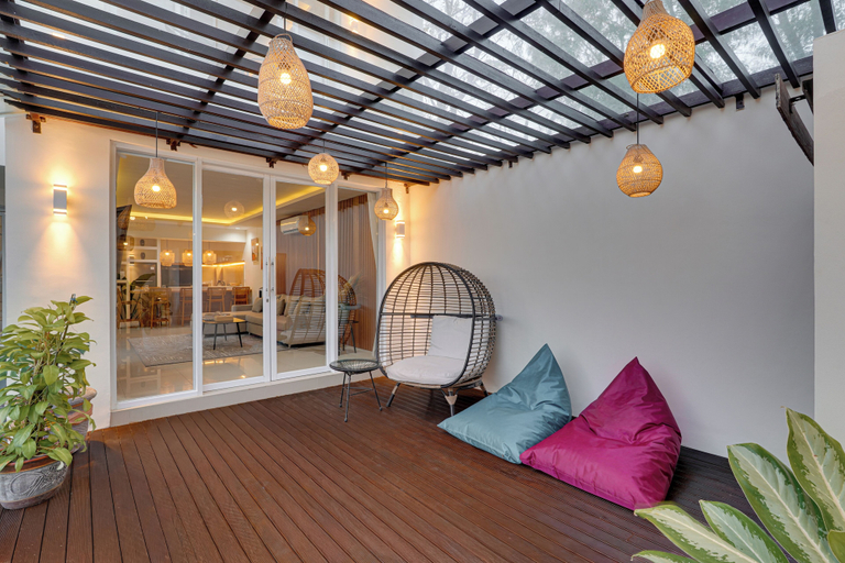Terrace/patio, The Queeno Hill Villa - Nusa Dua, Badung