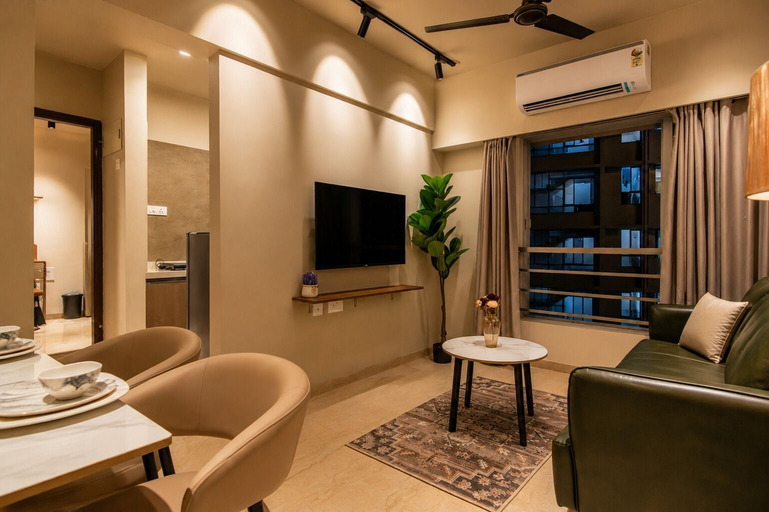 Living area 4, Union at BKC, Mumbai Suburban