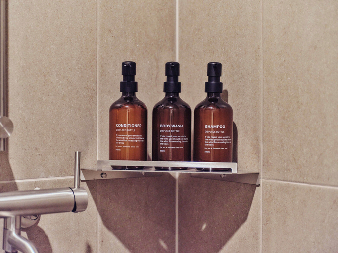 Bathroom amenities, ABC Hostel Seoul, Jung