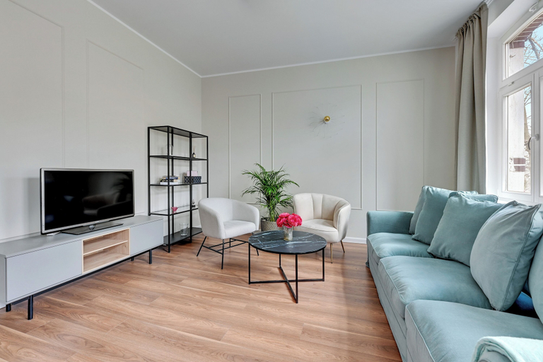Living area 2, Capri - Cozy & Comfortable near Beach, Gdańsk City