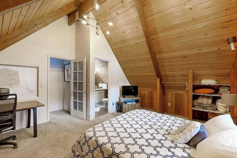 Interior 5, Classic Alyeska A-frame From the Resort's Early Days, Anchorage