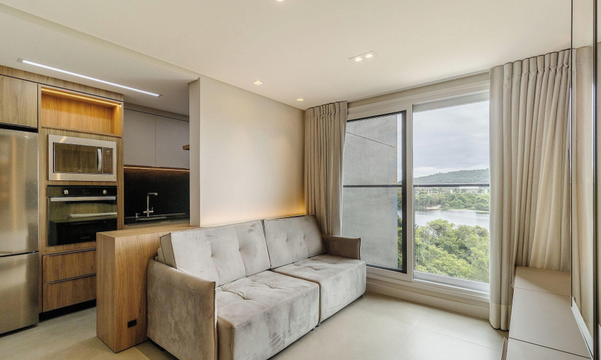 Interior, Modern Lake View Apartment in Jurere Vlo0414, Florianopolis