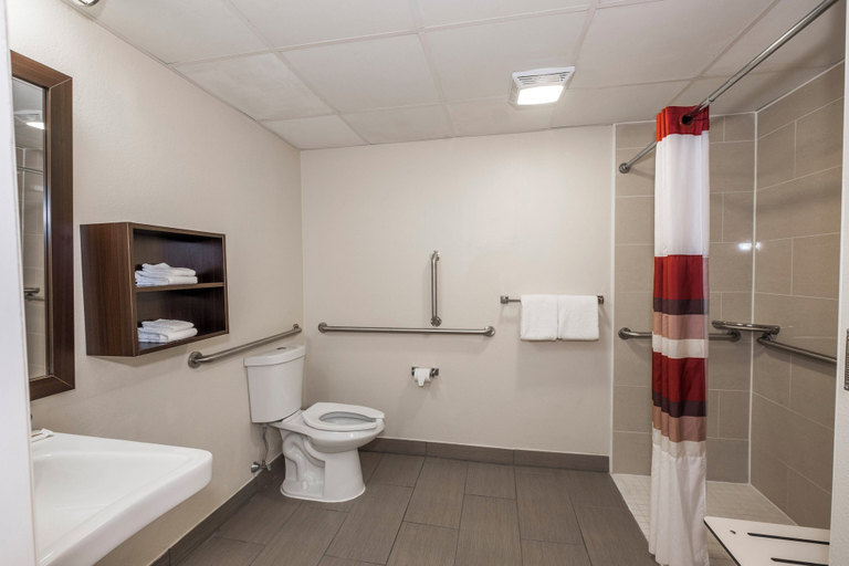Bathroom 4, Red Roof Inn PLUS+ Poughkeepsie, Dutchess