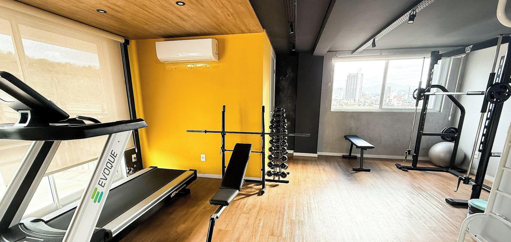 Fitness facility, ASA Loft Zuhaus Next to Vila Germanica, Blumenau