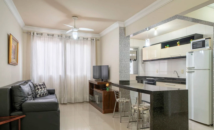 Living area 4, Apt With Side sea View 130m From the Beach Eac403, Balneário Arroio do Silva