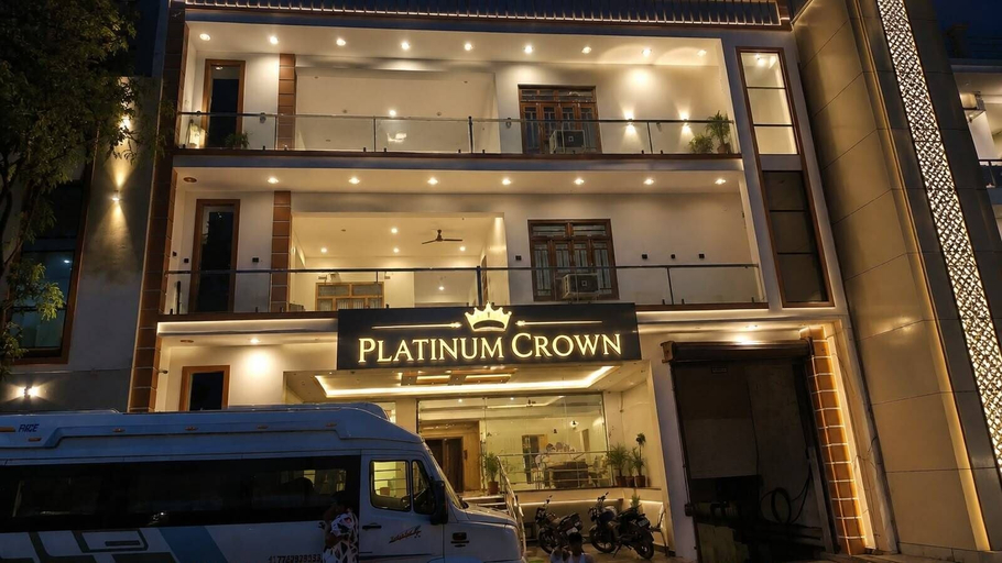 Exterior detail, Hotel Platinum Crown, Faizabad