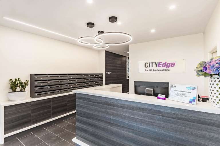 Lobby 5, City Edge Box Hill Apartment Hotel, Melbourne