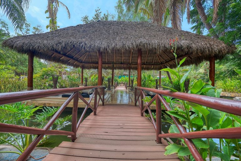 Room 3, Elegant 2BR Jungle Sanctuary Private Terrace Pool Access, Compostela