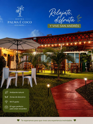 Exterior & Views, eco hotel palma É coco, San Andrés