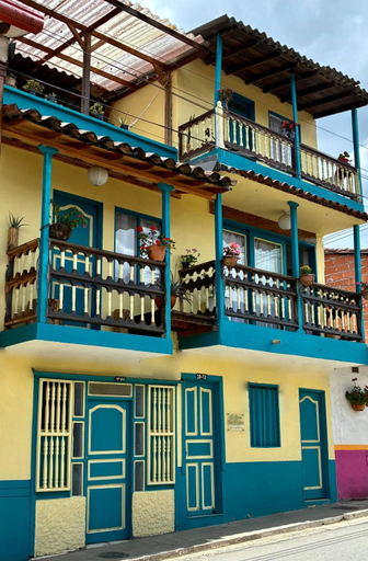 Balcony/terrace 5, Charming Guest Room with Stunning Views in Jardn, Colombia, Jardín