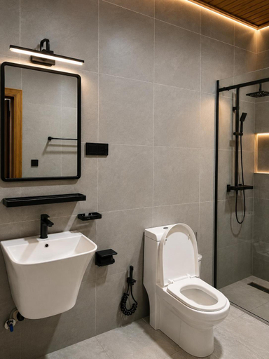 Bathroom 3, KIGALI WHITE HOMES AND APARTMENTs, Gasabo
