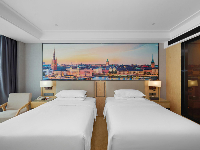 Bedroom 2, Vienna Hotel Zhejiang Shaoqing Keqiao, Shaoxing