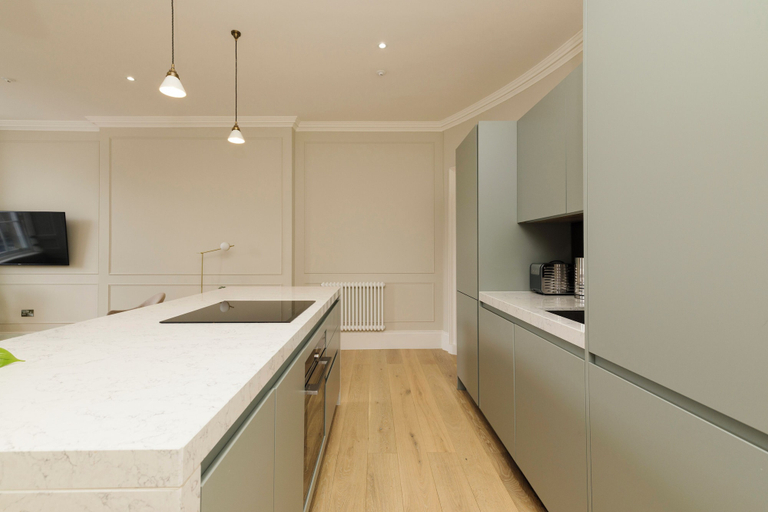Private kitchen 2, Stylish Apartment on Castle Street, Edinburgh