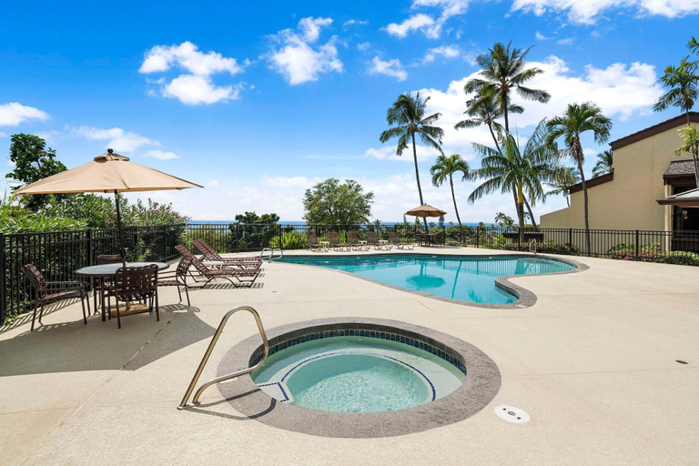 Pool 5, Keauhou Golf Front w/ Ocean Views & A/C CCV 321, Hawaii