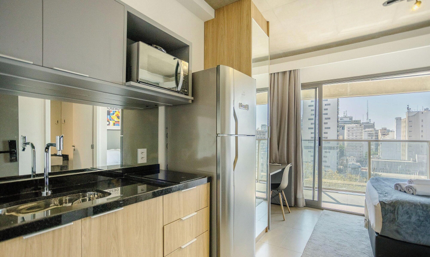 Room 2, Complete Studio in Paraiso-sp Onp0920, São Paulo